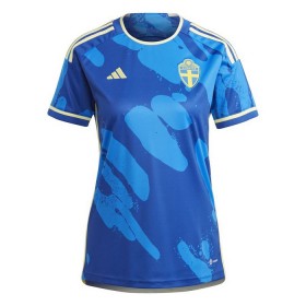 Camisola Suécia Mulher 2º Equipamento Women's World Cup 2023 Manga Curta
